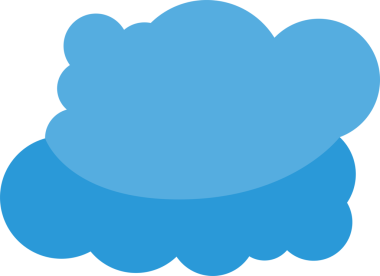 Mavi Bulutlu Resim Clipart