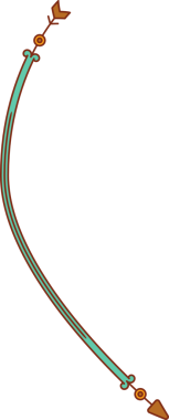 Dekoratif Ok Sembol İllüstrasyonu