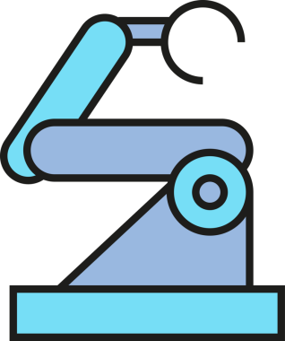 Robotik Kol Simgesi Üretiliyor