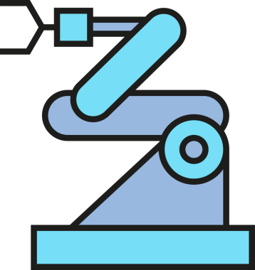 Robotik Kol Simgesi Üretiliyor