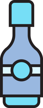 Alkol Şişesi Simgesi Clipart