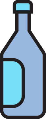 Alkol Şişesi Simgesi Clipart