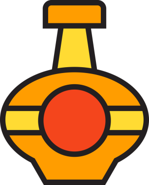 Alkol Şişesi Simgesi Clipart