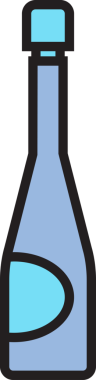 Alkol Şişesi Simgesi Clipart