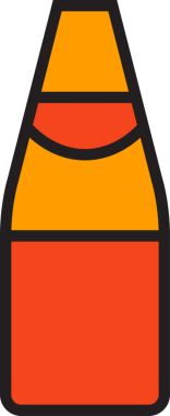 Alkol Şişesi Simgesi Clipart