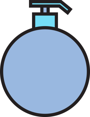 Sprey şişe simge tasarlamak