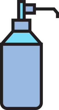 Sprey şişe simge tasarlamak