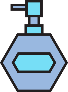 Sprey şişe simge tasarlamak