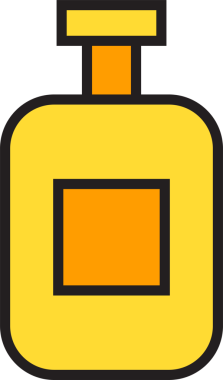 alkol şişe simge tasarlamak