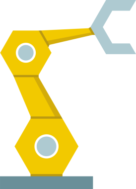 Robotik Kol Simgesi Üretiliyor