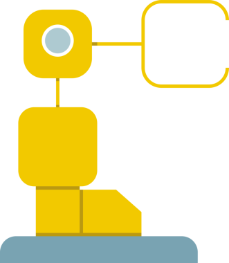 Robotik Kol Simgesi Üretiliyor