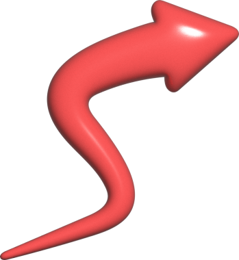 Zigzag Ok Simgesi Clipart