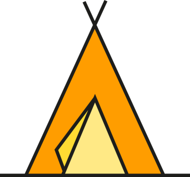 Kamp Çadırı Simgesi Clipart