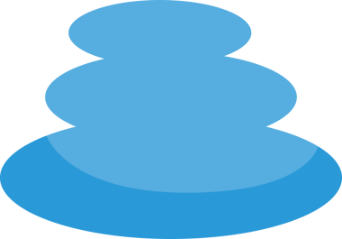 Mavi Bulut Çizimi Clipart