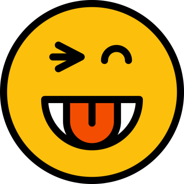 Küstah Yüz Duygusallığı Clipart