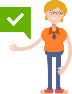 İnek Kız Karakteri Çizgi Film Çizimi