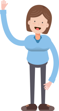 Kadın Karakteri Tek Elini Kaldırıyor