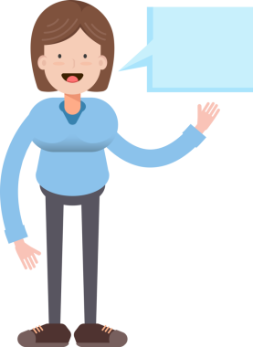 Kadın Karakteri ve Konuşma Baloncuğu