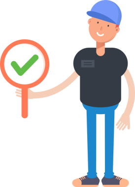 Cap Illustration ile Erkek Karakteri