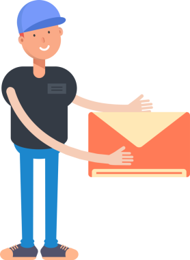 Cap Illustration ile Erkek Karakteri