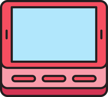 Tablet Simgesi İllüstrasyon Clipart