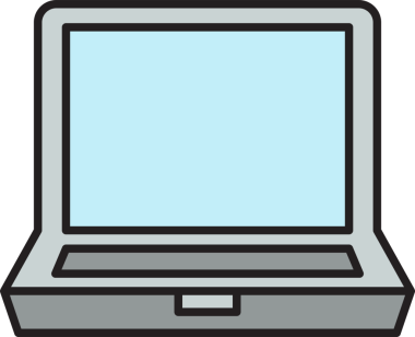 Laptop Bilgisayar Simgesi Clipart