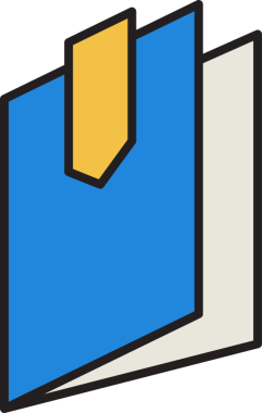 Kitap Simgesi İllüstrasyonu Clipart