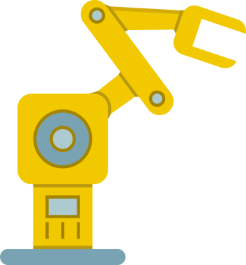 Endüstriyel Robot Kol Simgesi