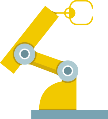 Endüstriyel Robot Kol Simgesi