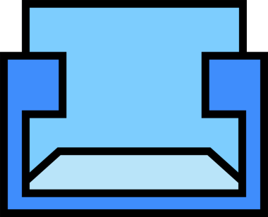 Mavi Kanepe Simgesi İllüstrasyonu