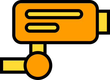 CCTV güvenlik kamerası simgesi