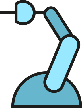 Endüstriyel Robot Kol Simgesi