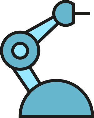 Endüstriyel Robot Kol Simgesi