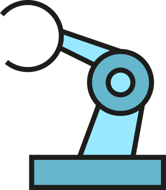 Endüstriyel Robot Kol Simgesi