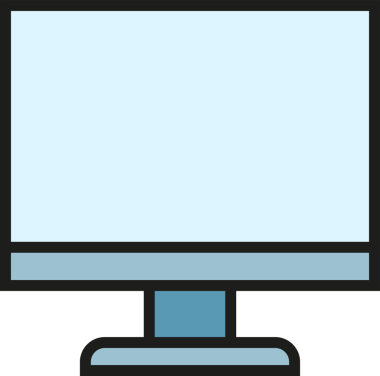 Masaüstü Bilgisayar Simgesi Clipart