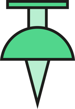 Pin Simgesi Clipart 'a bas