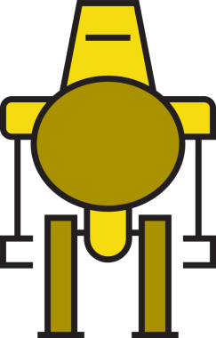 Çizgi Robot Avatar Karakteri