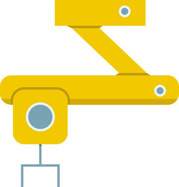 Endüstriyel Robot Kol Simgesi