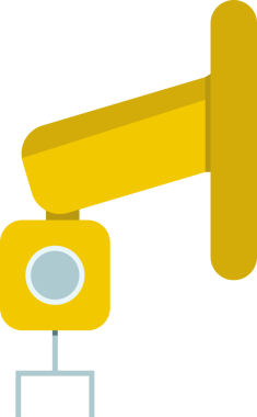 Endüstriyel Robot Kol Simgesi