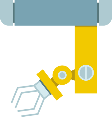 Endüstriyel Robot Kol Simgesi
