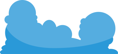 Mavi Bulutlu Resim Clipart