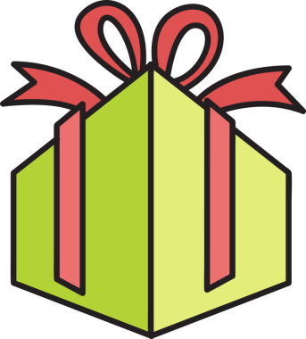 Hediye Kutusu Simgesi Clipart