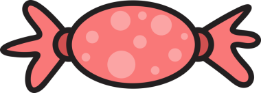 Şeker Simgesi İllüstrasyonu Clipart