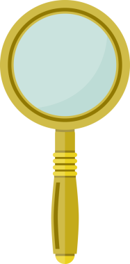 Büyüteç Cam Simgesi Clipart