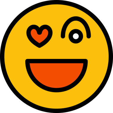 Gülümse Emoji İllüstrasyon Klibi