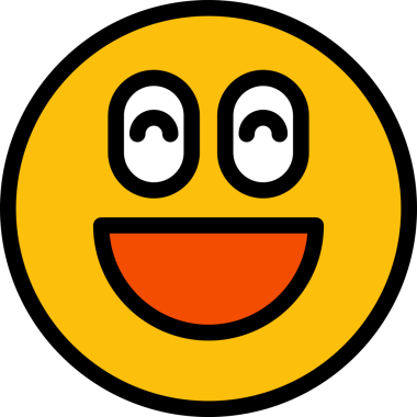 Gülümse Emoji İllüstrasyon Klibi