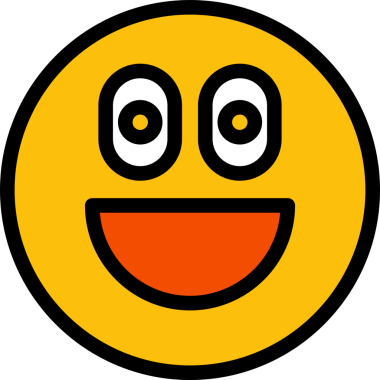 Gülümse Emoji İllüstrasyon Klibi