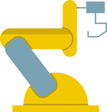 Robotik Kol Simgesi Üretiliyor