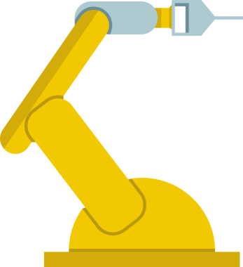 Robotik Kol Simgesi Üretiliyor