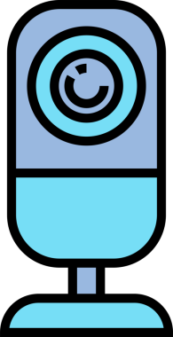 CCTV güvenlik kamerası simgesi